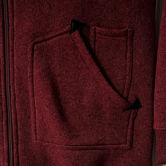 Burton Red hoodie Jacket - Picture 4 of 5